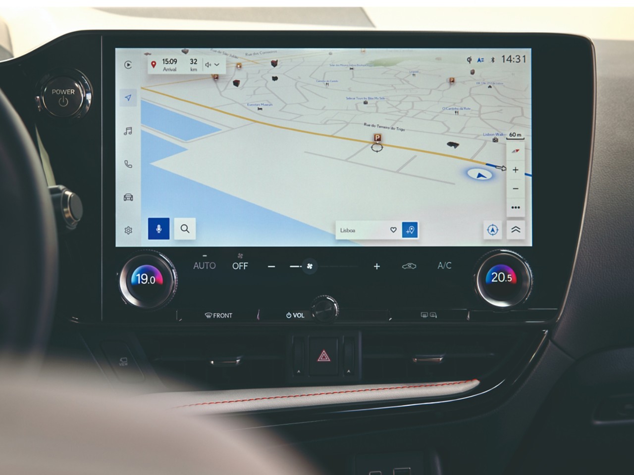 Lexus multimedia οθόνη