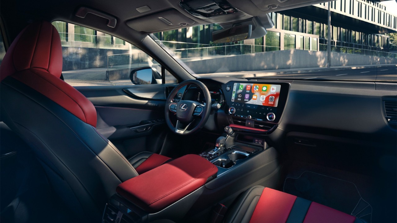 Lexus NX drivers cockpit 